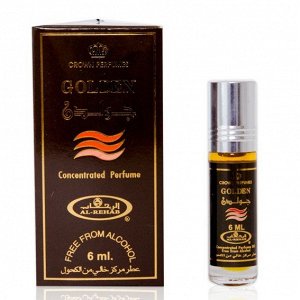 Арабское парфюмерное масло Золотой (Golden), 6 мл