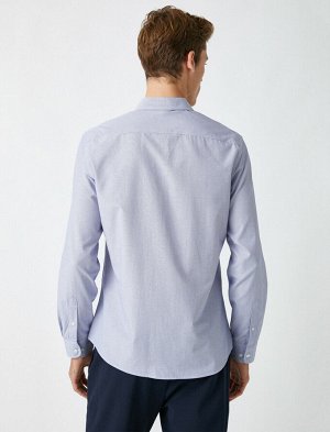 Рубашка Материал: %55  Хлопок, %45 Полиэстер Параметры модели: рост: 188 cm, грудь: 98, талия: 82, бедра: 95 Надет размер: S