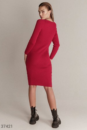 Gepur Облегающее красное платье