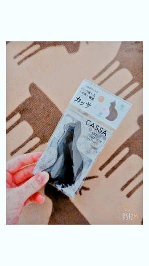 Daiso Скребок гуаша для лица, рук и тела1шт.-кошка