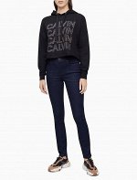 Skinny Fit Mid Rise Del Mar Long Jeans