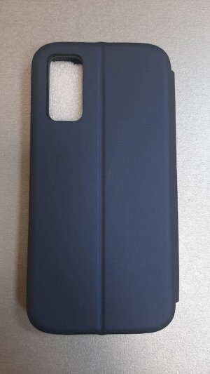 Чехол книжка Samsung G980F Galaxy S20 2020 Flip SoftTouch (темно-синий)