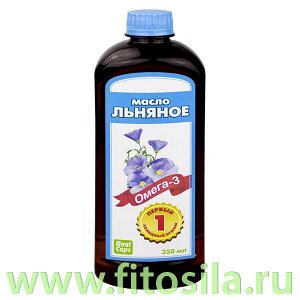 Льняное масло холодный отжим 0,35 л, ТМ "Golden Kings of Ukraine" (Агросельпром), (стекло)