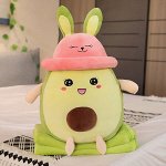 Авокадо фруктовая плюшевая игрушка