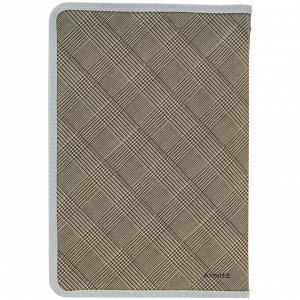 Папка объемная на молнии Axent 1804-20-A, А4+, Tartan Olive