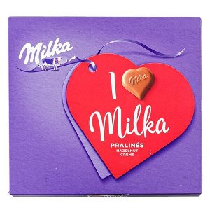 Конфеты Милка I LOVE Milka ореховый крем 110 г