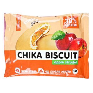 Печенье Chikalab протеиновое CHIKA BISCUIT apple strudel 50 г