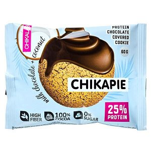 Печенье Chikapie глазированное Chocolate&amp;Coconut 60 г