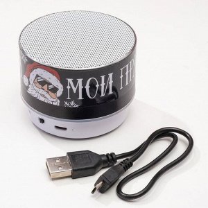 Портативная колонка «Моя музыка - мои правила», Bluetooth, USB, 6,9 х 6,9 х 5,2