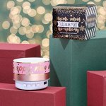 Портативная колонка Happy new music, 4,9 х 7 см