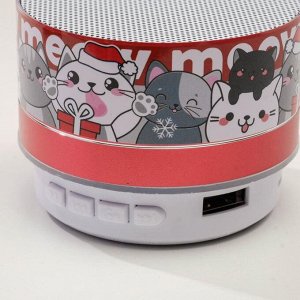 Портативная колонка «Котята», Bluetooth, USB, 6,9 х 6,9 х 5,2