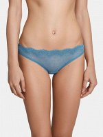 LUI et ELLE EC0360p gris-bleu Женские трусики слипы с низкой линией талии, из хлопкового полотна. СКИДКА!