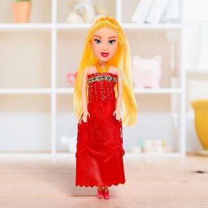 Кукла сказочная "Принцесса" в платье, МИКС