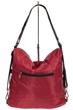 Женская текстильная сумка, бордо