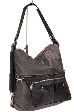 Женская текстильная сумка, серый