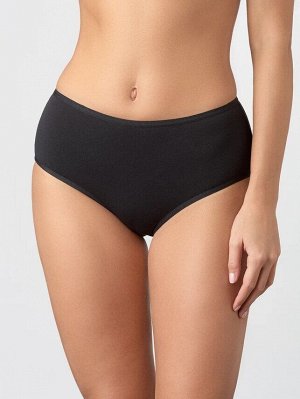 LUI et ELLE EC0359 noir Трусы женские Макси Слипы из хлопка, с широкой удобной боковой частью.