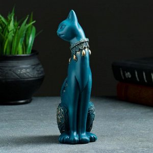 Фигура "Кошка" синяя, 20х8см