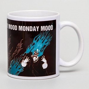 Кружка сублимация Monday mood, Villians, 350 мл