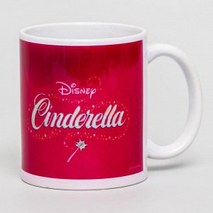 Disney Кружка сублимация Cinderella, Принцессы, 350 мл