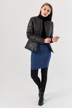 Куртка женская Рельефная" черный" (t до 0 °C)