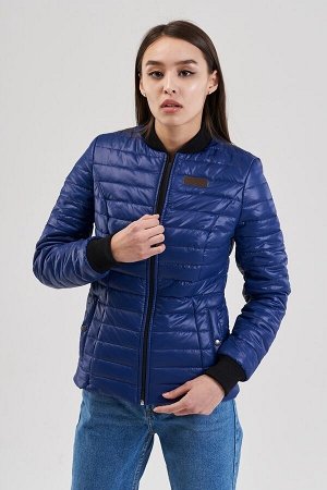 Куртка-бомбер Скинни" синий" (t до 0 °C)