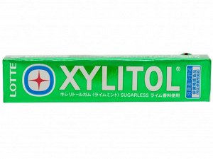 Резинка жевательная Xylitol мятный лайм, Lotte, 21г, 1/20/320