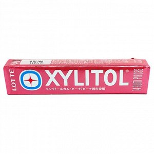 Резинка жевательная Xylitol персик, Lotte, 21г, 1/20/320