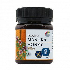 UNIMAT RIKEN Multifloral Manuka Honey MGO100+ - натуральный мед манука из Новой Зеландии