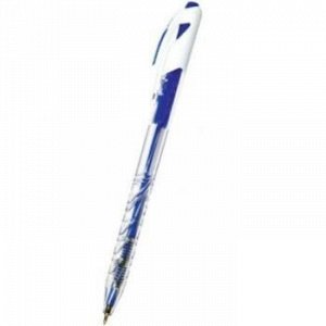 Ручка автоматическая шариковая FO-019 синяя "Trendee" 0.5мм Flexoffice {Вьетнам}