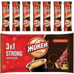 Кофе Жокей 3 в 1 Крепкий 12г. 1/50/8, шт