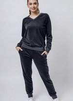1116 Комплект джемпер+брюки:жен.(Oxouno) МОДЕЛЬ 9.  Акрил 60%, Хлопок 20%, Полиэстер 20%