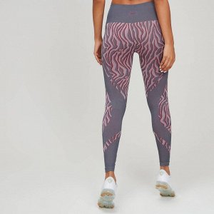 Леггинсы MYPROTEIN Animal Zebra бесшовные - (Розовые)