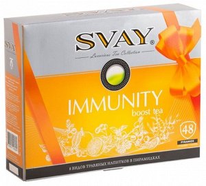 Чай Svay IMMUNITY boost tea MINI 24 пирамидки