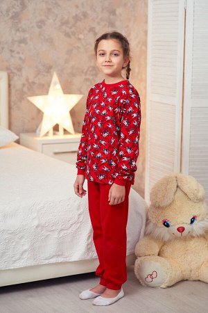 Пижама детская кулирка девочка