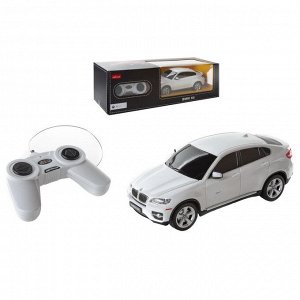 Машина р/у 1:24 BMW X6, 28.5х14х12см, цвет белый 40MHZ352