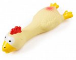 Игрушка для животного &quot;Курица&quot;, цвет бежевый