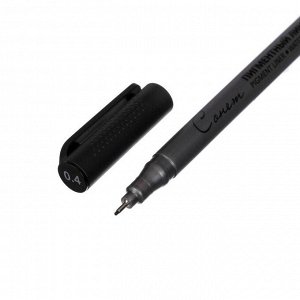 Ручка капиллярная для черчения ЗХК "Сонет" линер 0.4 мм, чёрный, 2341647