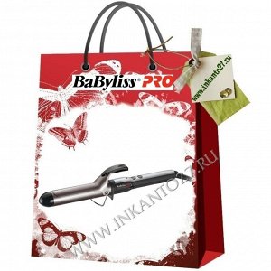 BaByliss PRO Titanium Tourmaline с терморегулятором покрытие титан-турмалин, 32 мм