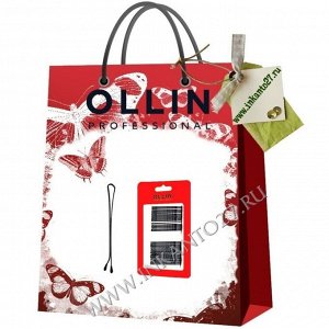 Ollin Professional Невидимки черные, гладкие 70 мм (30шт)