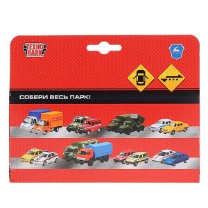 SB-16-42-K3-WB (48) ТМ ТЕХНОПАРК. МАШИНА МЕТАЛЛ. ГАЗ. ГАЗЕЛЬ 12СМ, ИНЕРЦ., ОТКРЫВ. ДВЕРИ В РУСС. КОР. в кор.2*24шт