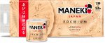 Бумага туалетная &quot;Maneki&quot; KABI 3 слоя, 280 л., 39.2 м, гладк, белая с ароматом ромашки, 10 рулонов/упаковка