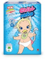 Подгузники-трусики детские одноразовые &quot;Maneki&quot; Chibi-neko, размер M, 6-11 кг, 56 шт./упак