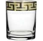 "Греческий узор" Набор стаканов для виски 310мл 6 шт. GE03-808