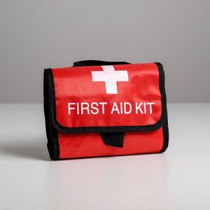 Аптечка дорожная First Aid, 25х20,5х5 см