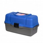 Ящик рыболова трехполочный синий NISUS Fishing 3-tray box NISUS blue (N-FB-3-B)