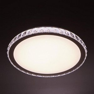 Люстра с ПДУ 21236/400 LED 60Вт 3000-6000К диммир., хром 40х7см