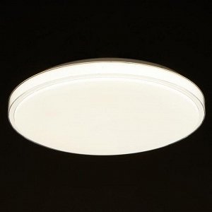 Люстра с ПДУ CL-224/35 72Вт LED 2700-6500К диммир., с ночником, белый 40х7 см