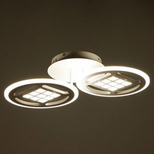 Люстра с ПДУ 9286/1 74Вт+8Вт LED белый