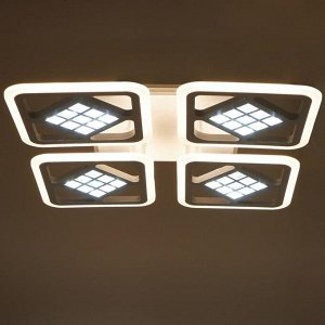 Люстра с ПДУ 48106 202Вт LED 3000-6000К белый, 56х56х7,5 см