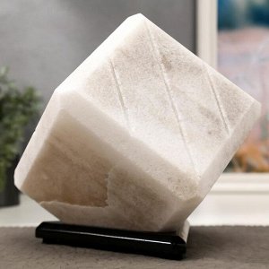 Соляной светильник с диммером &quot;Куб&quot; 1х15Вт Е14, 4-6 кг, 22х20х20 см